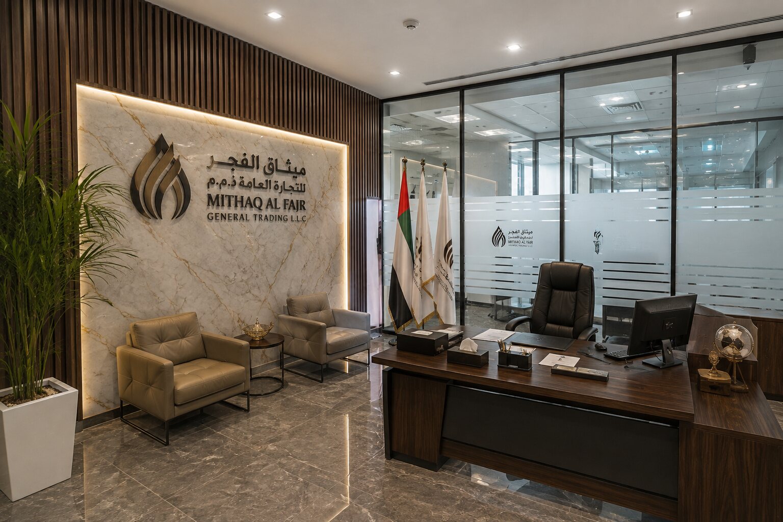 Mithaq Al Fajr office, Dubai